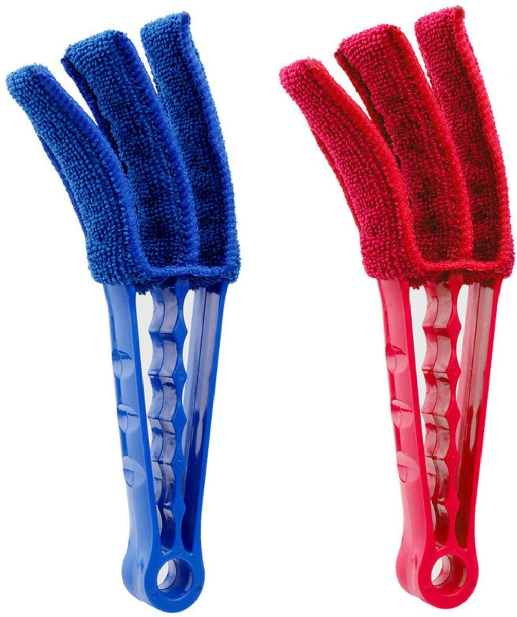 Merkloos Luxaflex Reiniger - Jaloezie Reiniger - Lamellen Reiniger - Plumeau - Jaloezie Stoffer - Luxaflex Borstel - Jaloezie Borstel - Stofvrij - Roze - Afbeelding 4