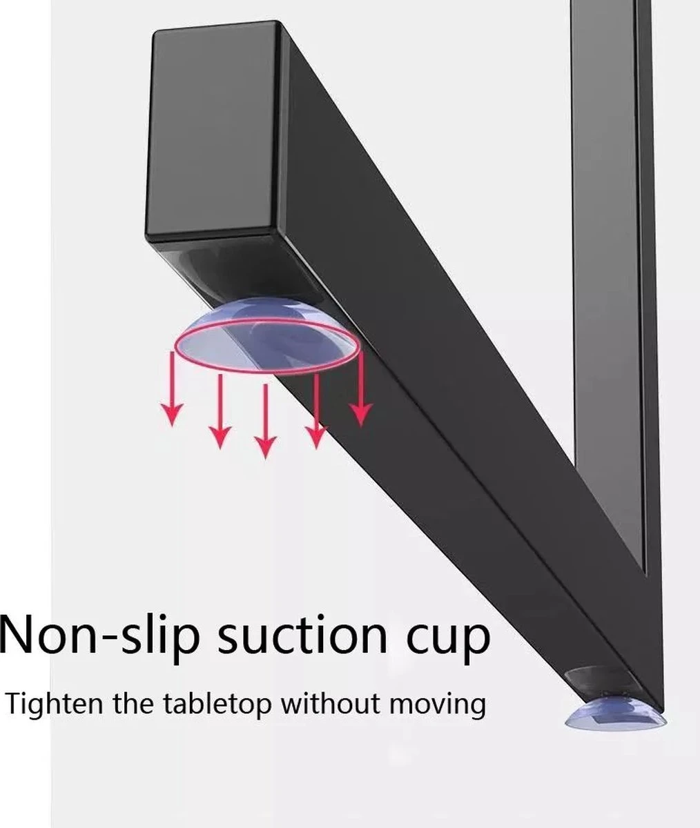 TammaT - Afdruiprek Met Lekbak 2 Laags – Inklapbaar - Afwasrek – Met 2 Lekbakken – Extra Accessories Voor Servies En Snijplanken - RVS - 38x35x26,5cm - Afbeelding 6