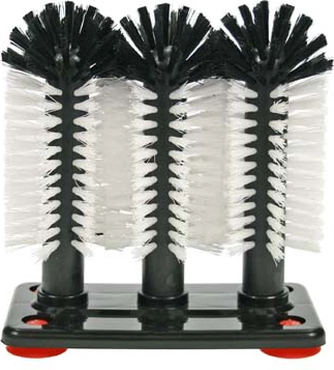 Merkloos Spoelborstels Voor Glazen 19 X 18 X 10 Cm - Afwas Borstels Voor Bierglazen En Meer