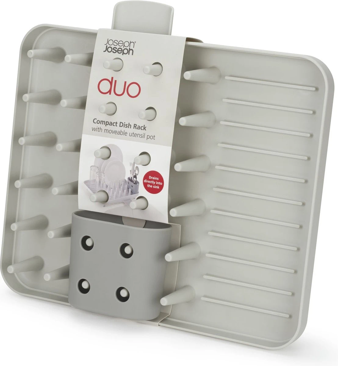 Joseph Joseph Duo Afdruiprek - Compact - Grijs - Afbeelding 8