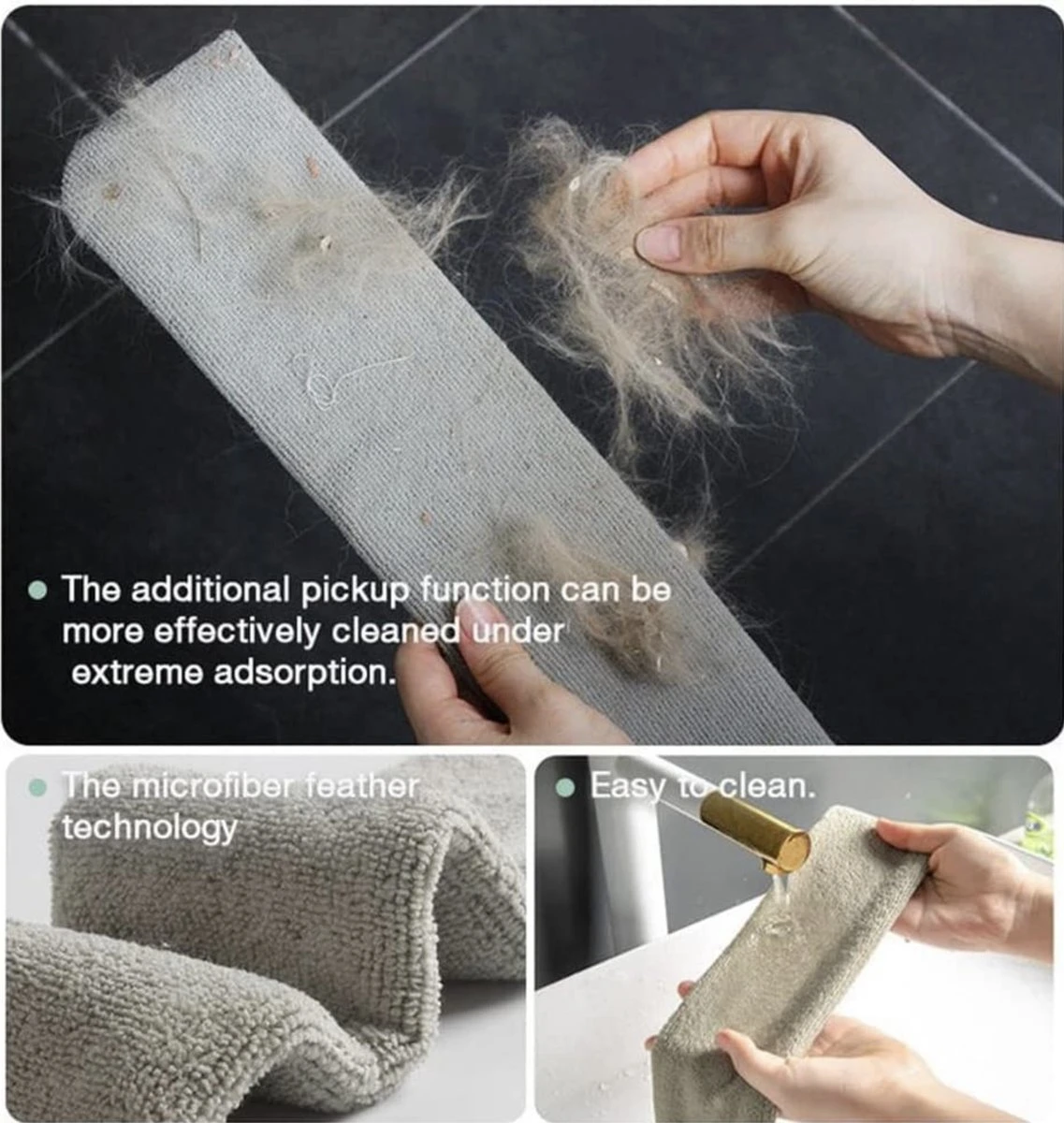 Verstelbare Stofdoek Voor Jaloezieën / Verstelbare Plumeau / Verstelbare Stofdoek / Reinigings Borstel Jaloezieën / Jaloerzieën Reiniger/ Intrekbare Stofborstel / Onder Kast Dweil / Intrekbare Verstelbare Plumeau / Stoffer / Schoonmaken Tips - Afbeelding 6