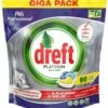Dreft Platinum - All In One Lemon - 90 Stuks -Vaatwastabletten