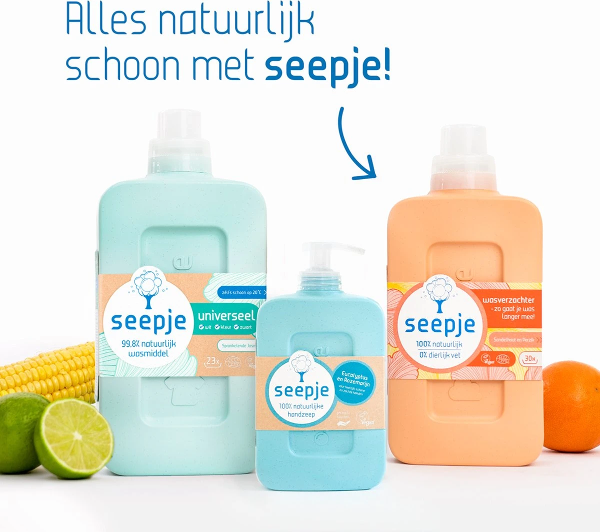 Seepje Zeepvariatie - Hand- En Lichaamszeep - Waszeep - Afwaszeep - Natuurlijke Ingredienten - 0% Plastic - Afbeelding 9