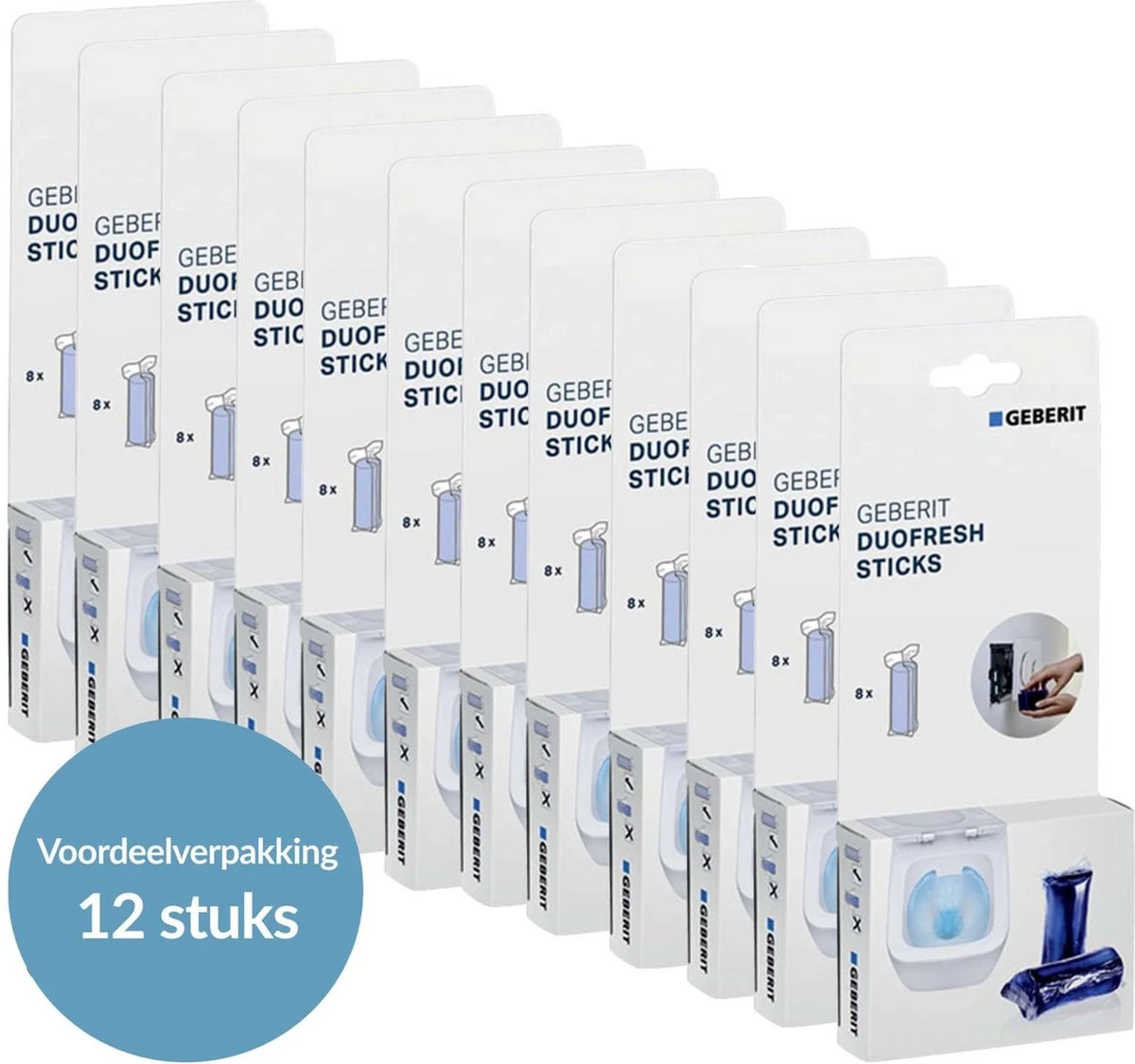 Geberit DuoFresh Sticks 1 Verpakking Met 8 Stuks - Afbeelding 8
