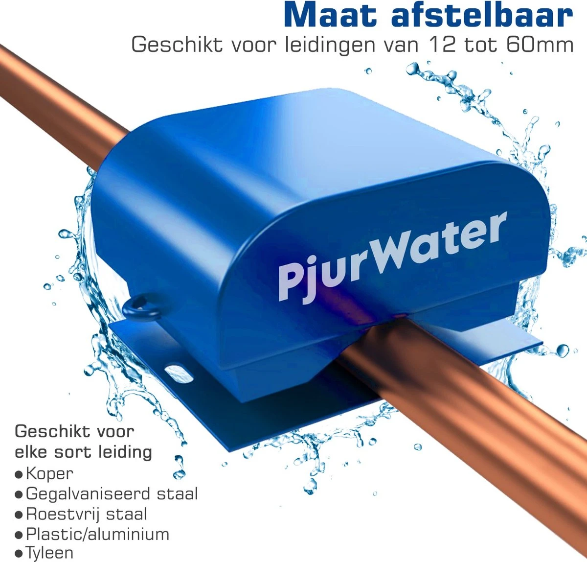 PjurWater Professionele Waterontharder Magnetisch Waterverzachter Magneet Waterontkalker Water Filter - Afbeelding 7