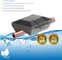 Waterontharder Alternatief: AlpinPro® Antikalksysteem Black Edition - Voor Alle Koper Waterleidingen (magneet Waterleiding) ☆ Hét Waterontharder Alternatief - Antikalk - Kalkaanslag - Magnetisch - > 20.000 Gauss / 2.0 Tesla