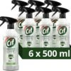Cif Disinfect & Shine Original Desinfectie Spray - 6 X 500 Ml - Voordeelverpakking