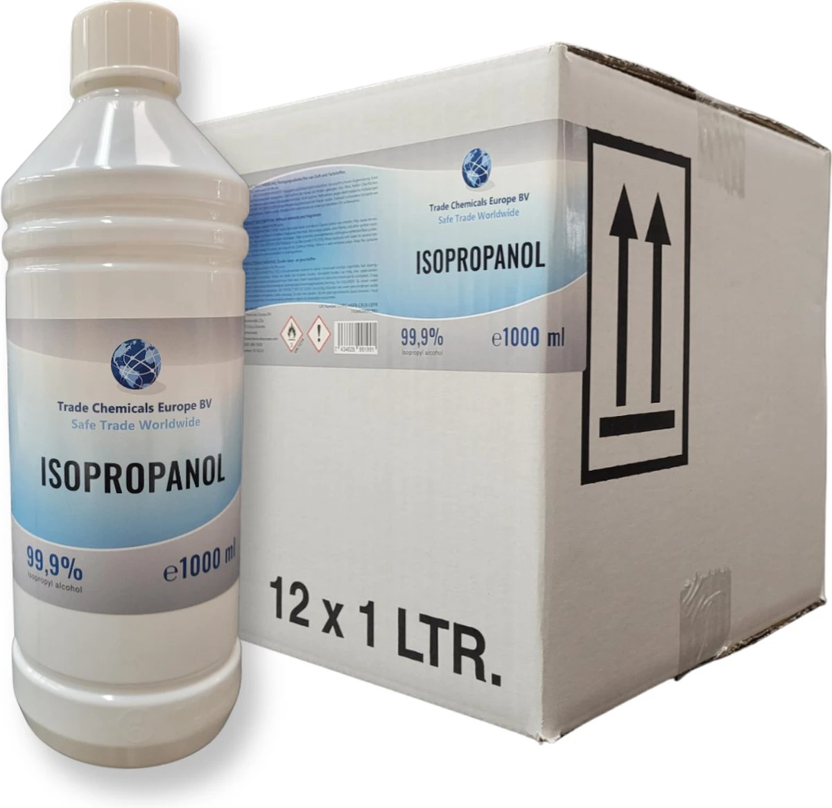 TCE - Isopropanol - Isopropyl-alcohol - IPA - 99,9% Zuiver - 12 Liter