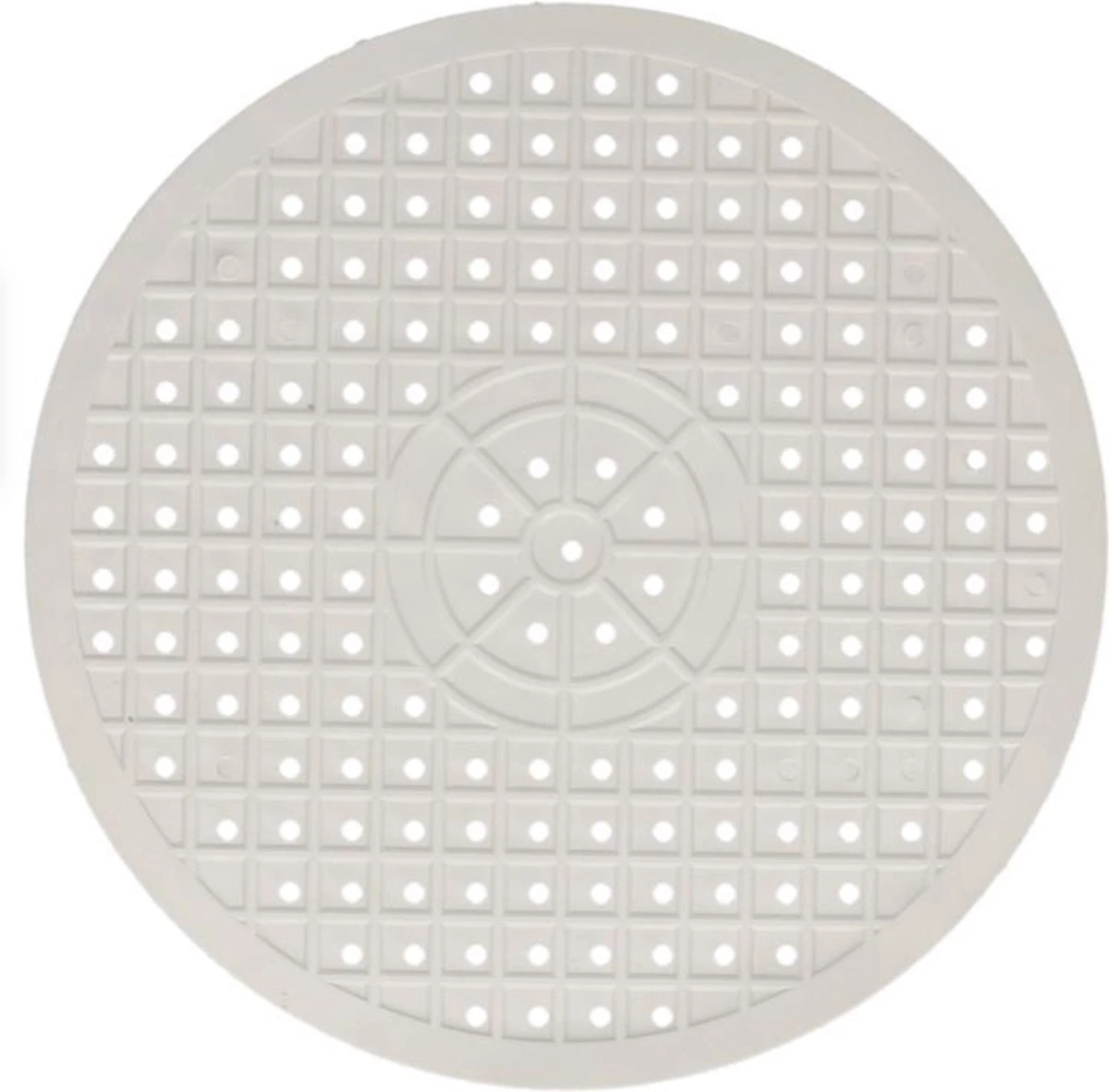 Merkloos Gootsteenmat Rond - 31cm - Beschermt De Gootsteen En Het Servies Tegen Krassen En Beschadigingen. - Afbeelding 2