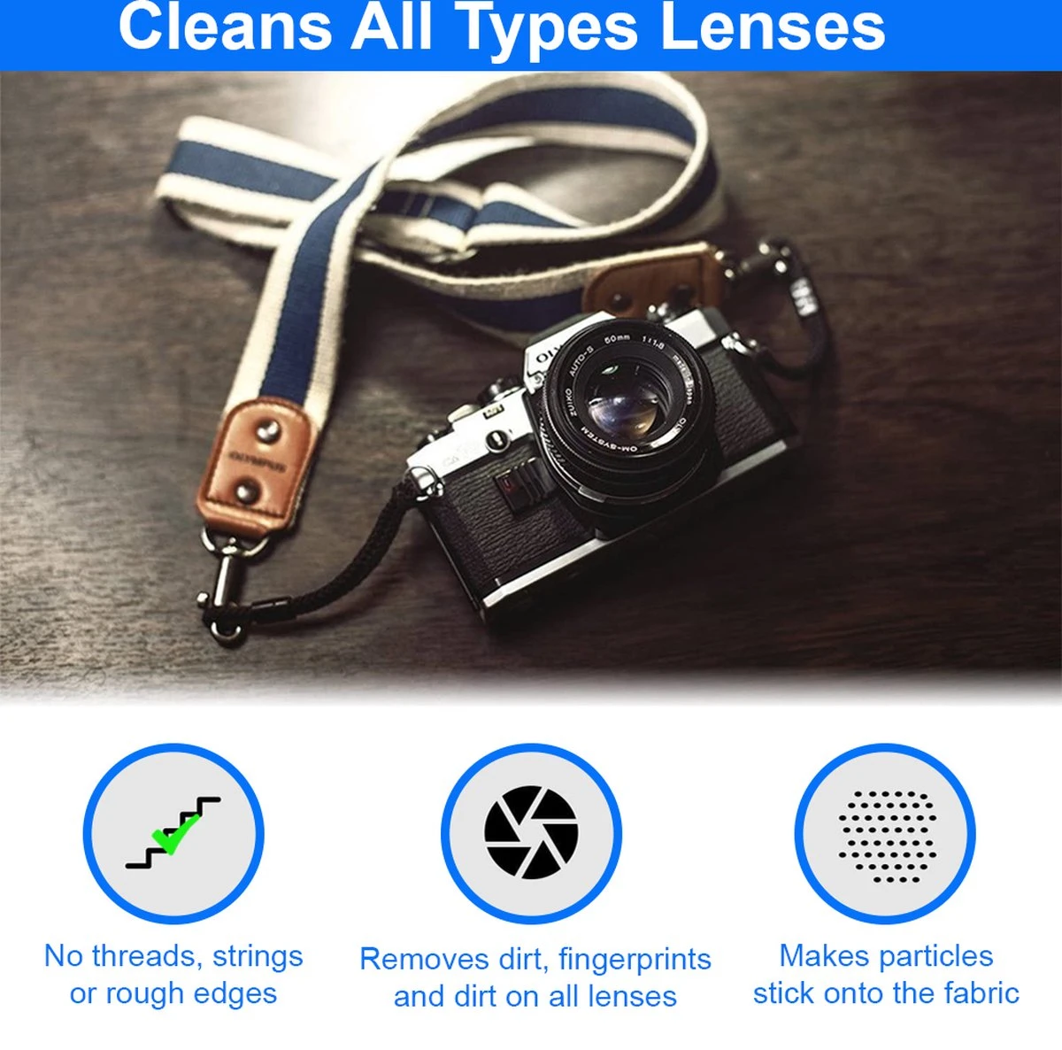 MMOBIEL 6 Pack Microfiber Reinigingsdoeken Wasbaar - 18 X 15cm - Zwart - Afbeelding 5