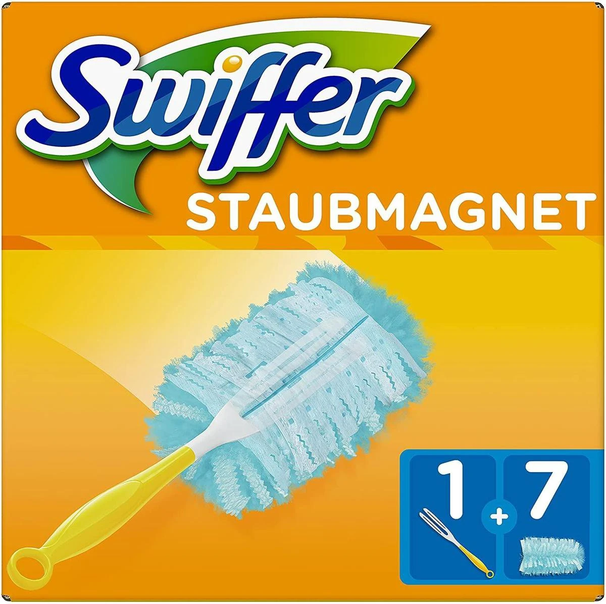 Swiffer Duster Kit - 1 Handvat & 7 Navul Stofdoekjes - Afbeelding 2
