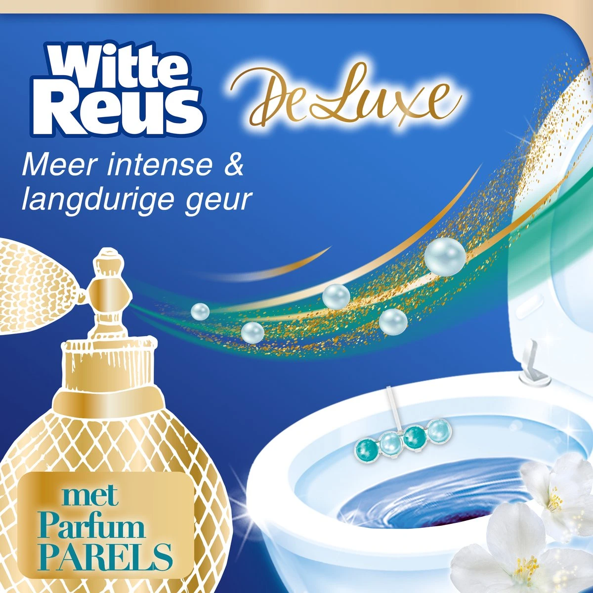 Witte Reus DeLuxe Toiletblok - Delicate Magnolia - WC Blokjes Voordeelverpakking - 10 Stuks - Afbeelding 15
