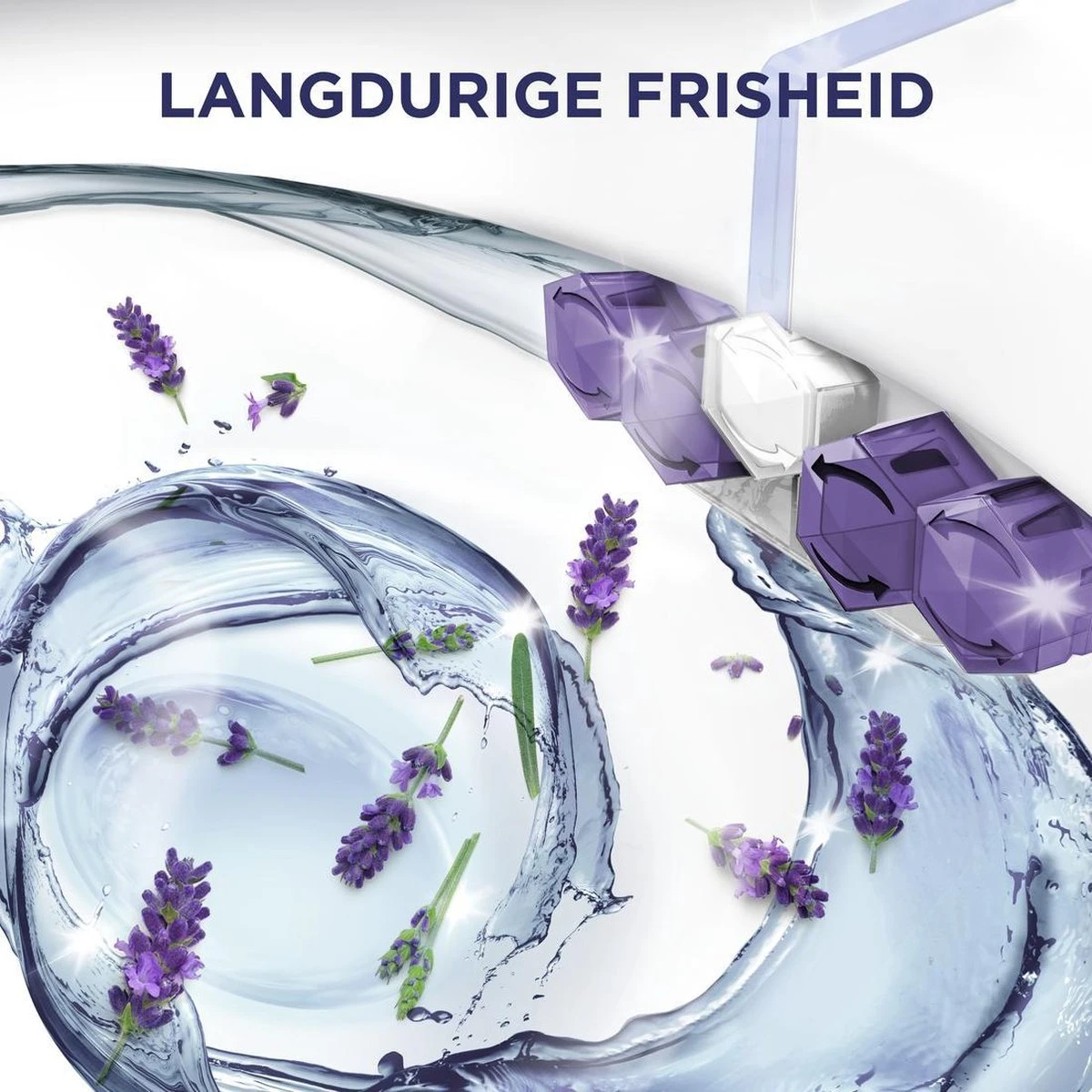 Glorix Power 5 Toiletblokken - Lavendel - 9 Stuks - Voordeelverpakking - Afbeelding 5