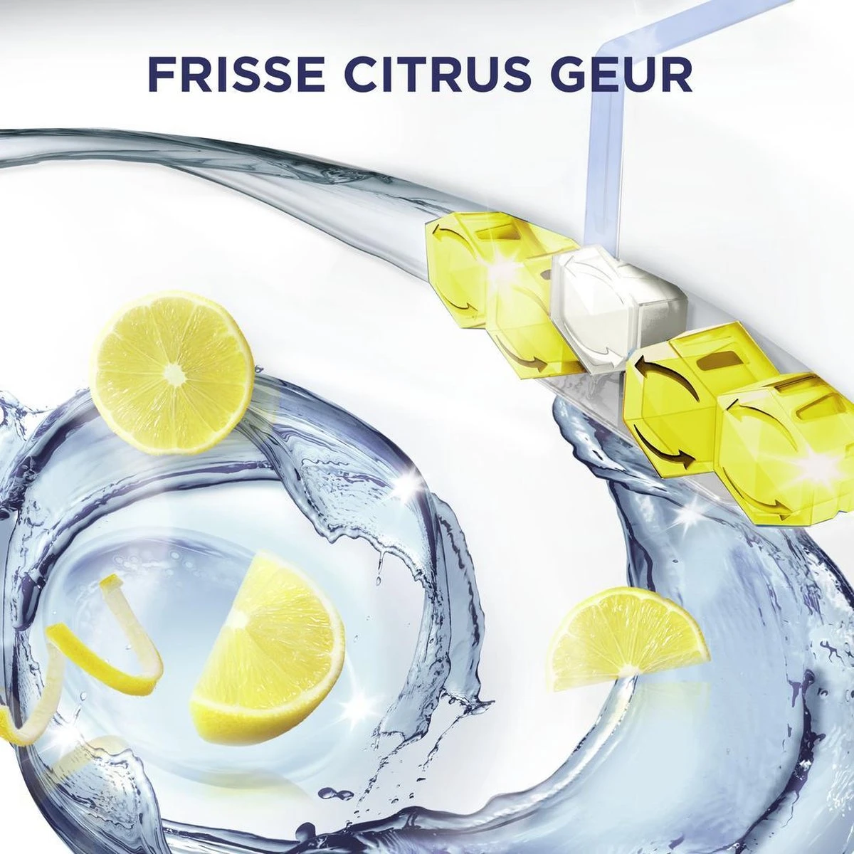 Glorix Power 5 Toiletblokken - Citroen - 9 Stuks - Voordeelverpakking - Afbeelding 6