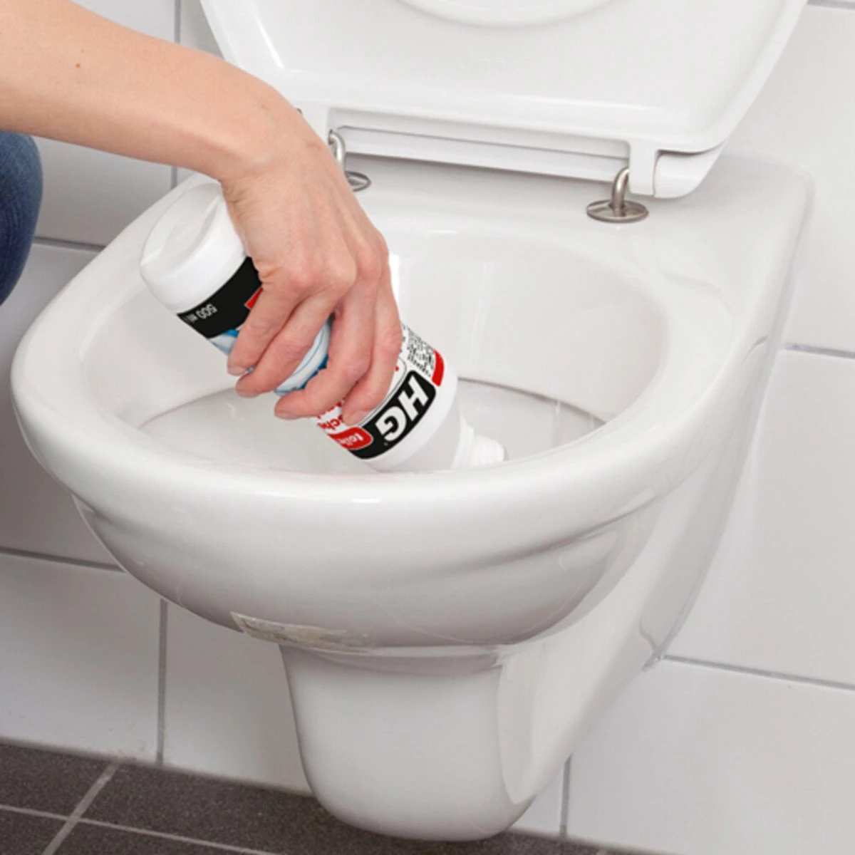 HG Toiletgel Hygiënisch - 500 Ml - Glanzend Resultaat - Krachtige Reiniger En Ontkalker - Afbeelding 3