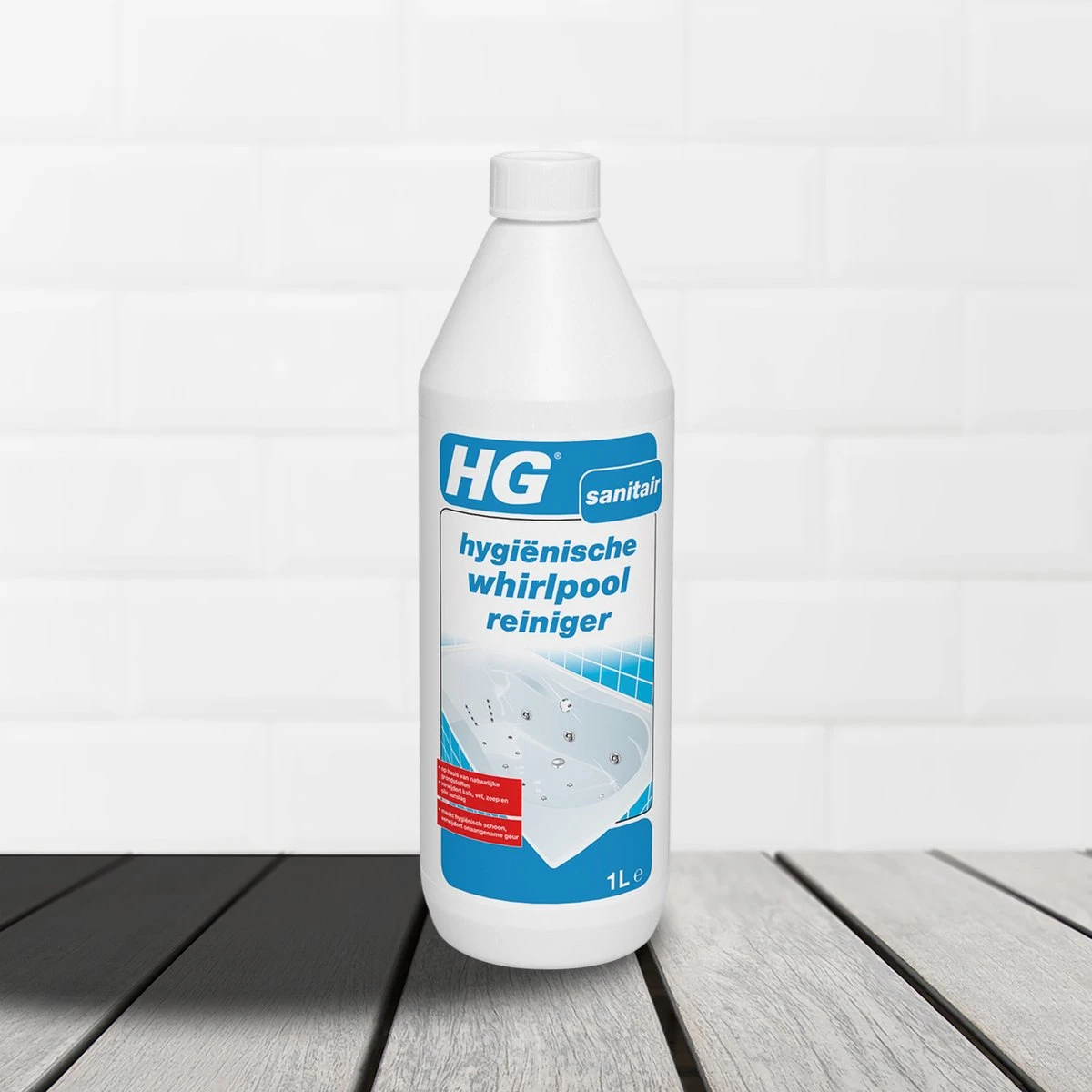 HG Hygiënische Whirlpool Reiniger - 1L - Verwijdert Kalk, Vet, Zeep En Olie - Veilig In Gebruik Voor Whirlpool En Jacuzzi's - Afbeelding 6