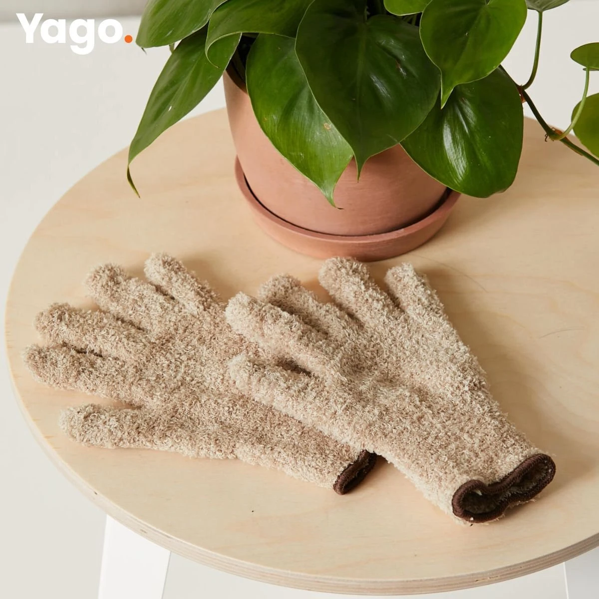 Yago Microvezel Handschoenen Om Stof Te Verwijderen | Extra Absorberend | Stofvrij | Planten | Auto | Eenvoudig Schoonmaken | Lampen | Stofmagneet | One Size Fits All | Duurzaam | Geen Krassen - Afbeelding 3