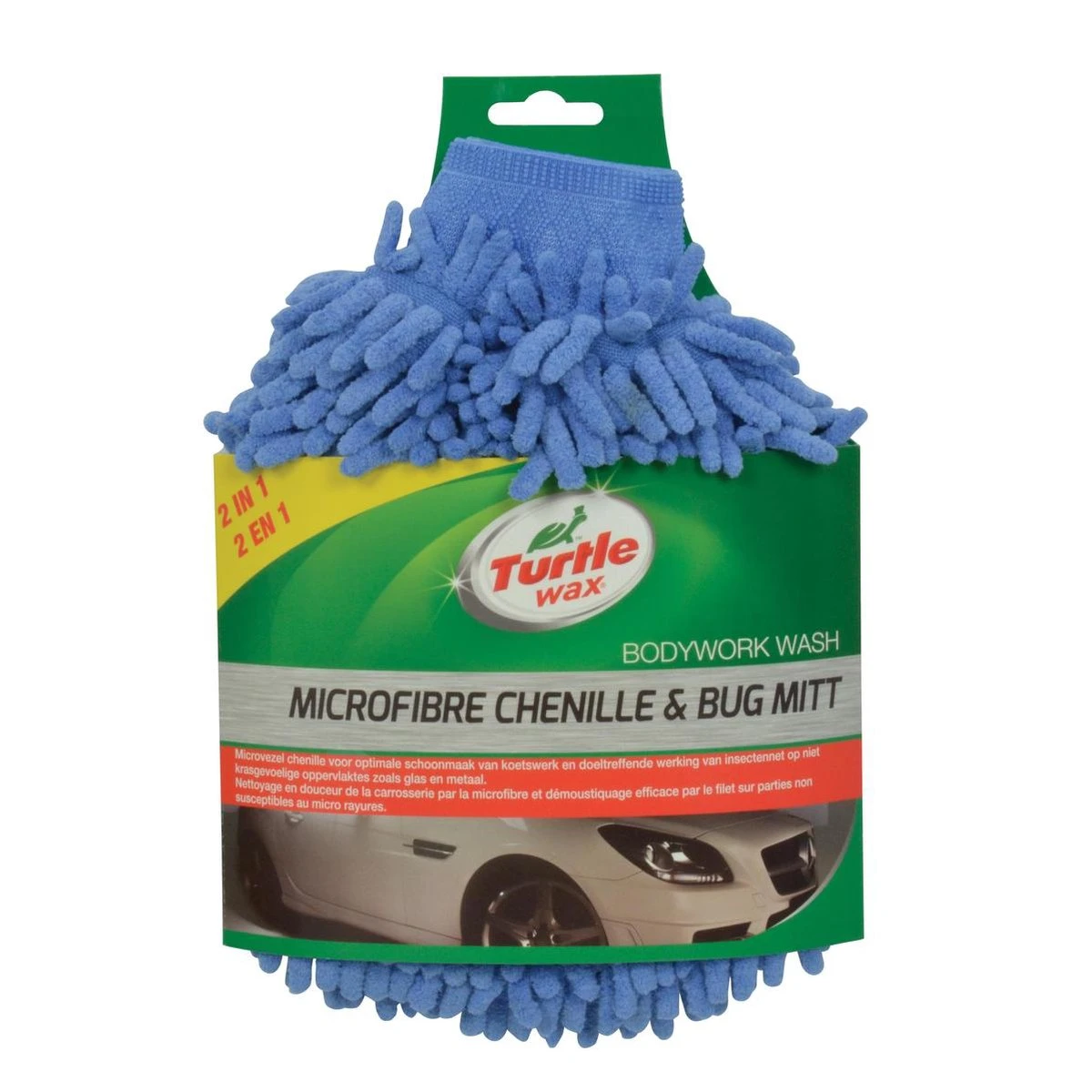 Turtle Wax X163td Washandschoen Microfiber - Poetshandschoen Auto - Afbeelding 7
