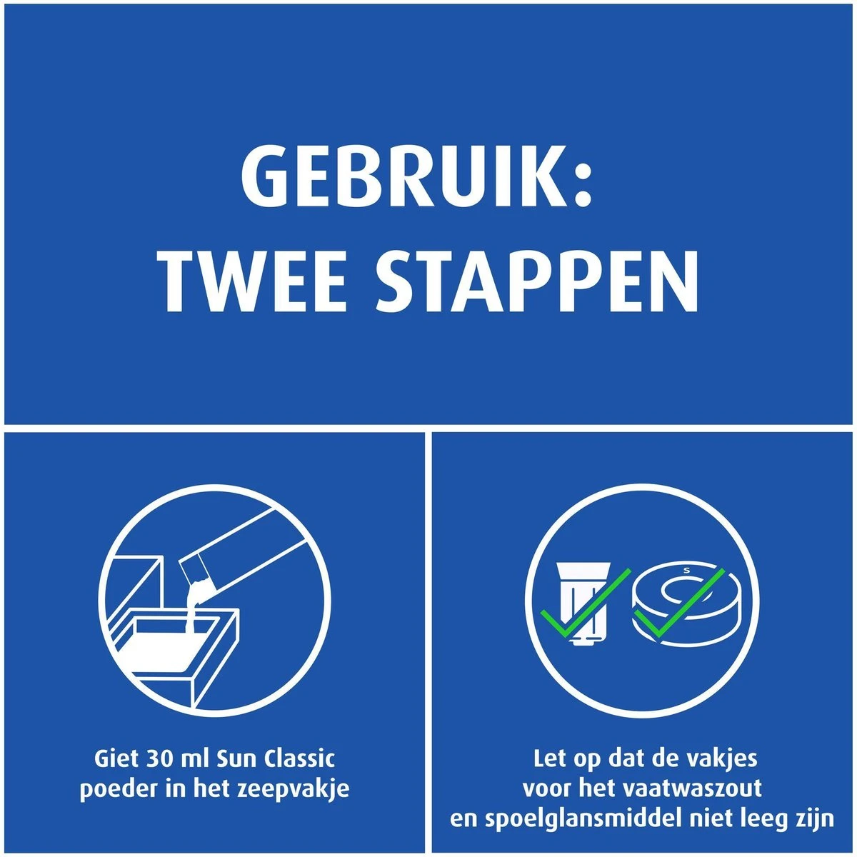 SUNĀ® Sun Classic Normaal Vaatwaspoeder - 6 X 80 Wasbeurten - Voordeelverpakking - Afbeelding 8