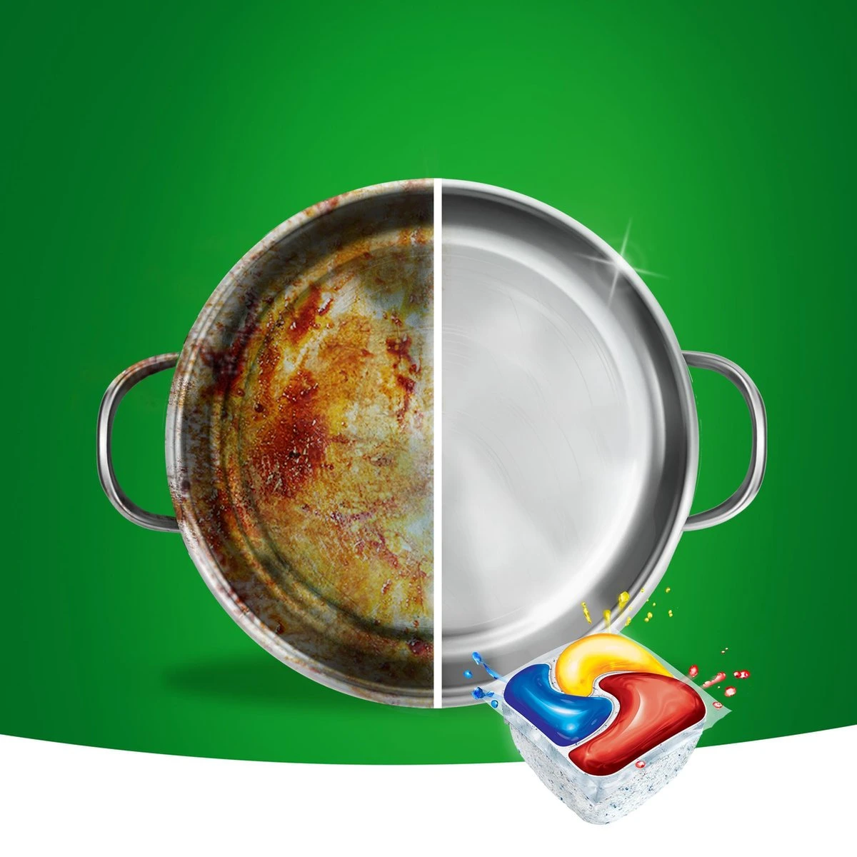 Dreft Platinum Plus Citroen - Voordeelverpakking 5x18 Stuks - Wasmiddel Capsules - Afbeelding 6