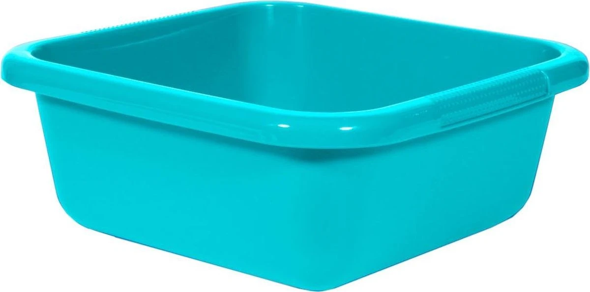 Curver Afwasbak - Vierkant - 10 Liter - Blauw