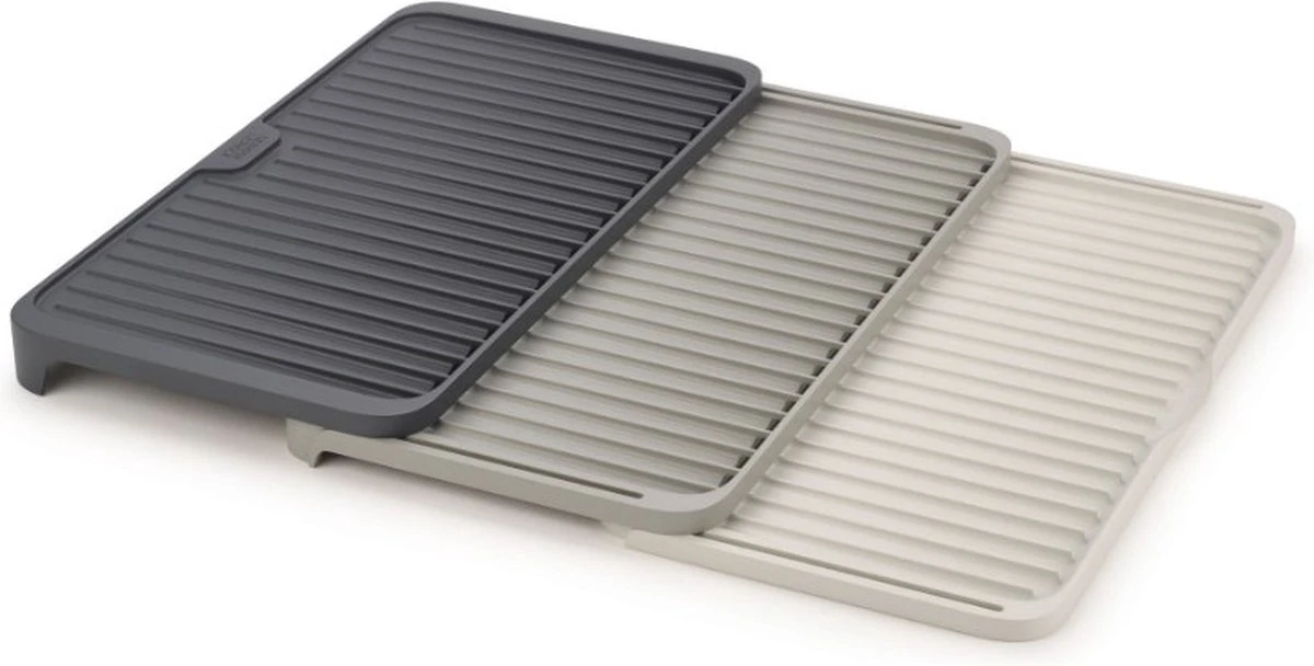 Joseph Joseph - Tier - Afdruipmat - Uitschuifbaar - Grijs - Afbeelding 6