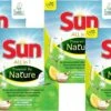 SUN® Sun All-In-1 Powered By Nature Eco Vaatwastabletten - 4 X 20 Tabletten - Voordeelverpakking