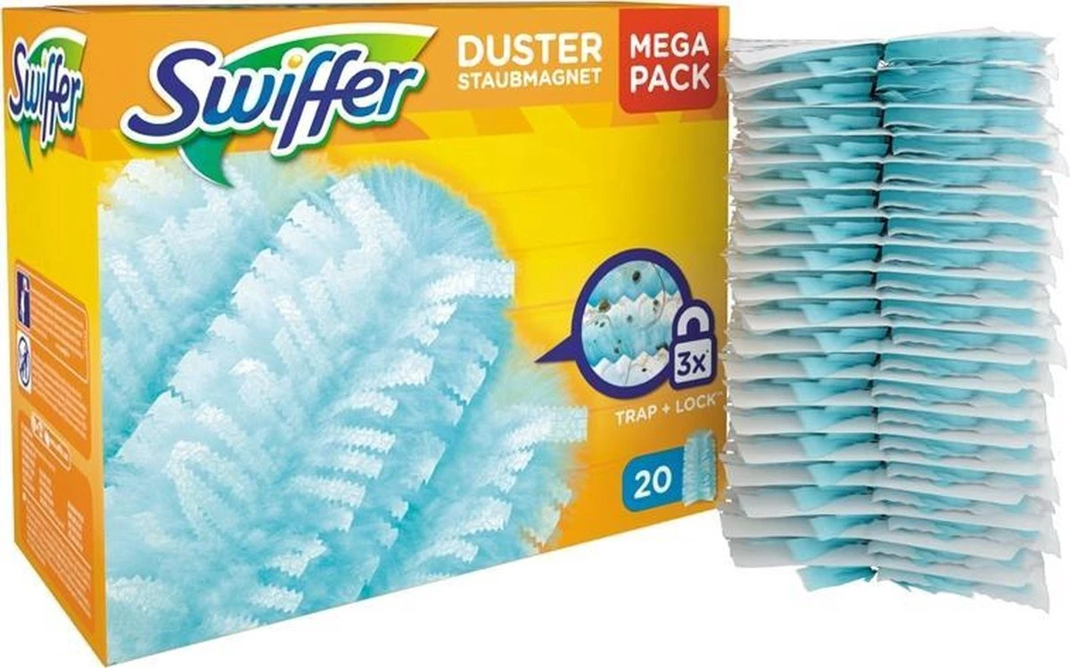 Swiffer Duster - 20 Navullingen - Stofdoekjes - Afbeelding 3
