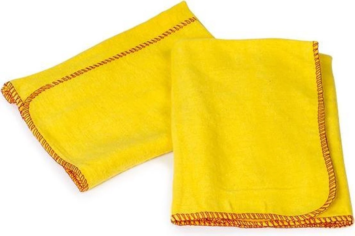 Sorprese - 5 Stuks - Gele Stofdoeken - 40 X 50 GROOT - Stofdoek - Stofdoeken - Cadeau - Afbeelding 4