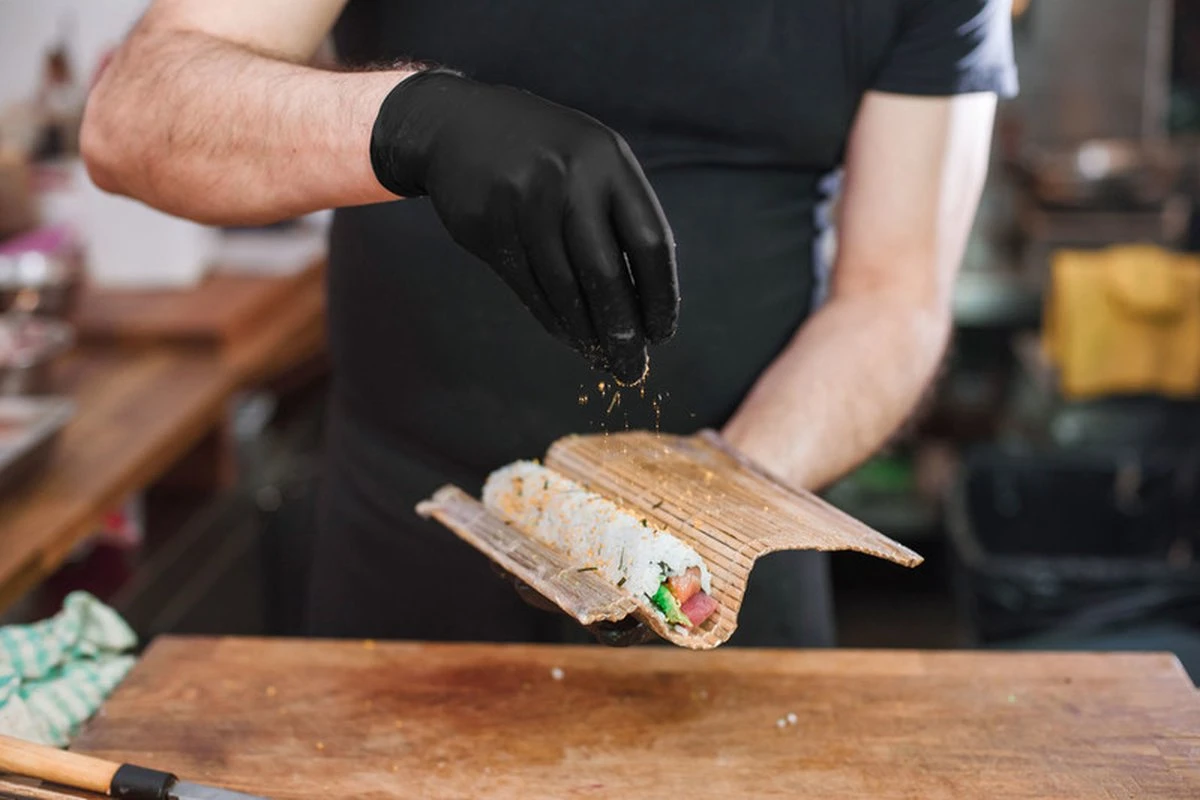 ANSELL MICROFLEX® 93-852 - Nitril Wegwerp Handschoenen, Latexvrij, Poedervrij, M, Zwart, 100 Stuks (0.12-0.15mm) - Afbeelding 4