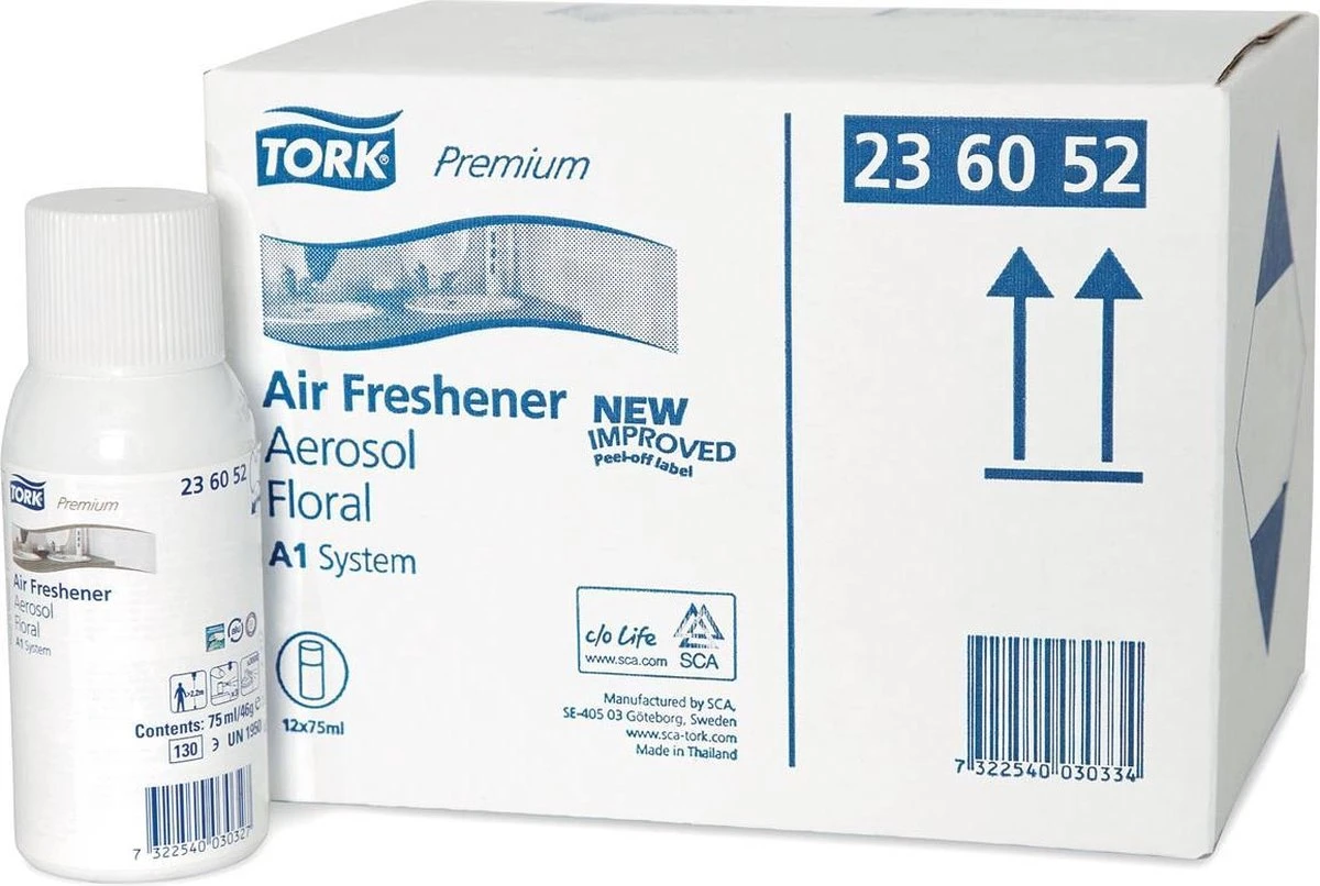 Tork Navulling Voor Luchtverfrisser Bloemen Systeem A1 Flacon Van 75 Ml - Afbeelding 6