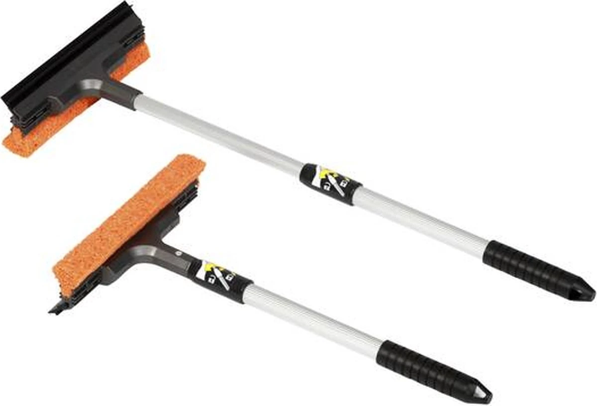 N/A 69675 Aluminium Raamwisser Telescoop 400 - 600 Mm 1 Stuk(s) (l X B) 600 Mm X 200 Mm - Afbeelding 2