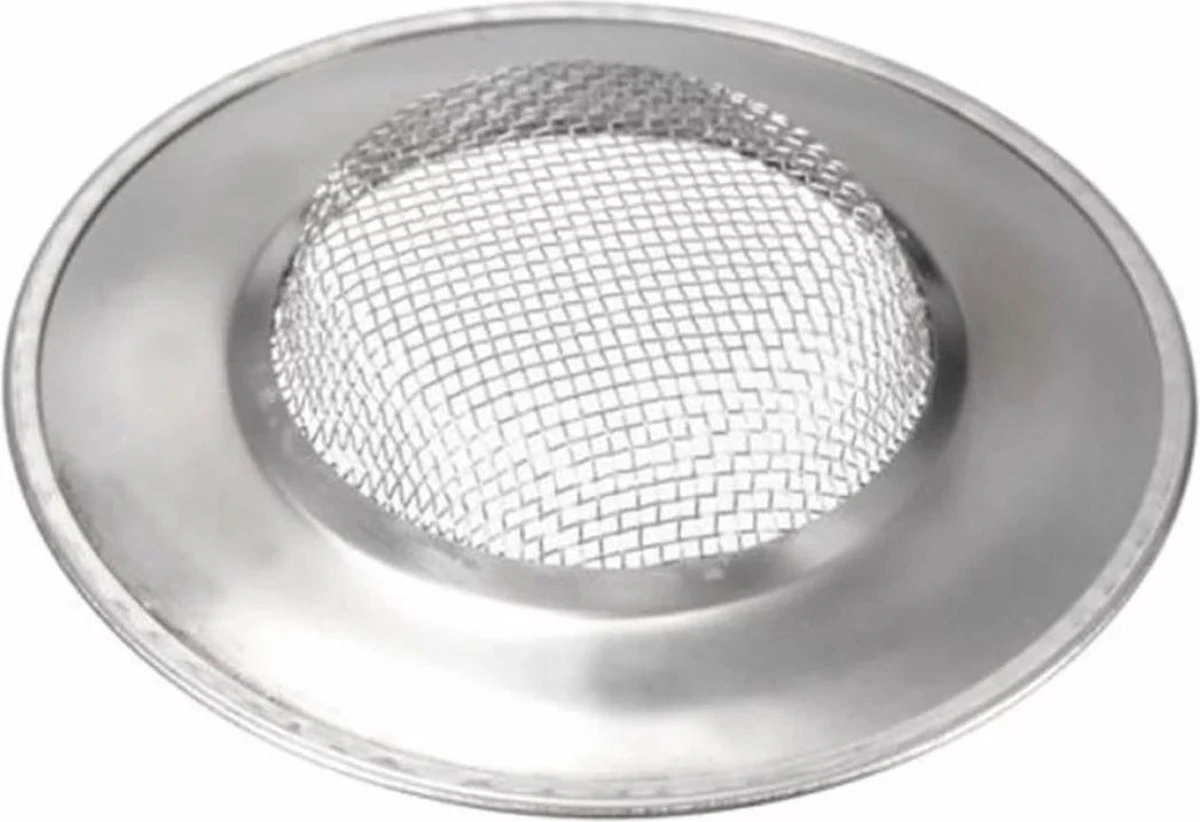 JvB - Gootsteen Zeef 2 Stuks RVS Buitenmaat 7.5 Cm Binnenmaat 4,3 Cm - Zeef - Gootsteen - Haar Opvanger Haar Vanger - Vuil Tegenhouden - Afbeelding 2