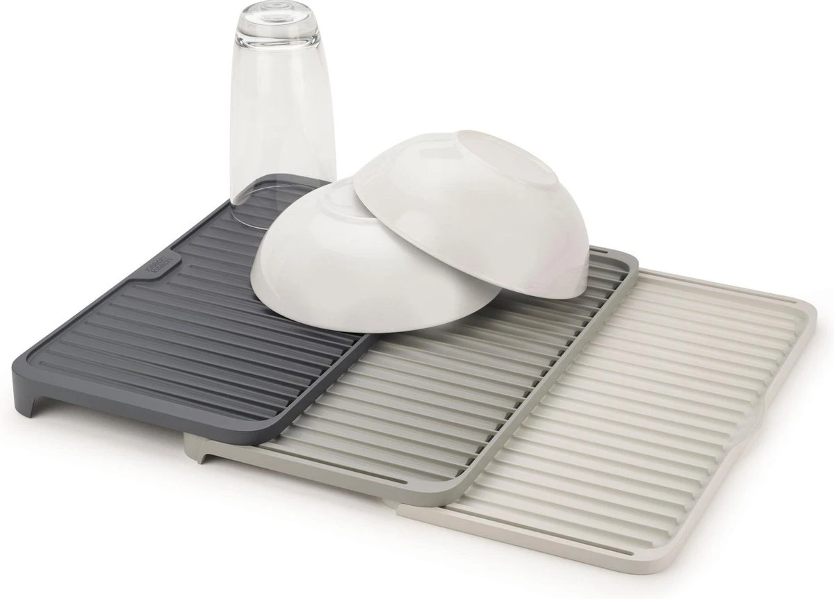 Joseph Joseph - Tier - Afdruipmat - Uitschuifbaar - Grijs - Afbeelding 7