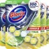 Glorix Power 5 Toiletblokken - Citroen - 9 Stuks - Voordeelverpakking
