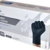 Intco Nitril Handschoenen - Latex Vrij - Zwart - 100 Stuks - Maat Medium