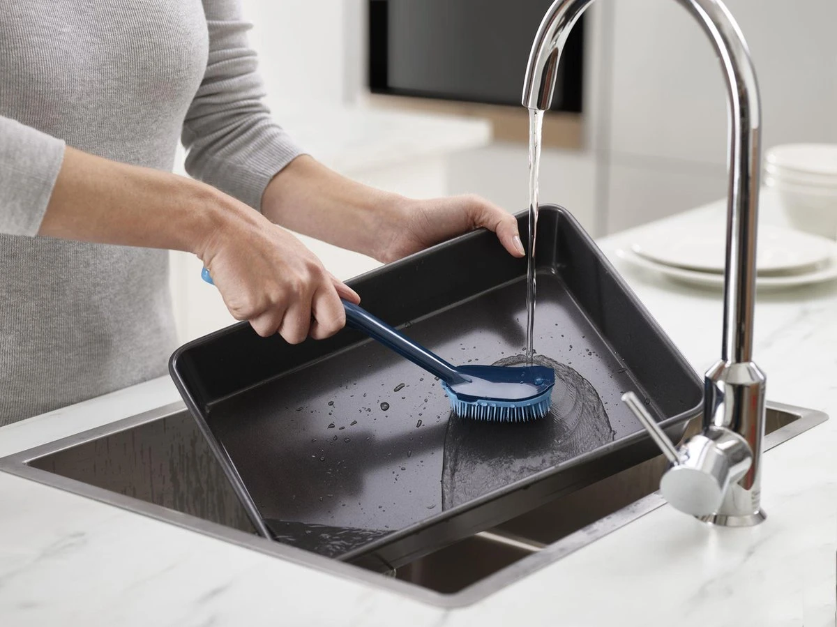 Joseph Joseph CleanTech Afwasborstel En Schrobber Set - Kunststof - Afbeelding 3