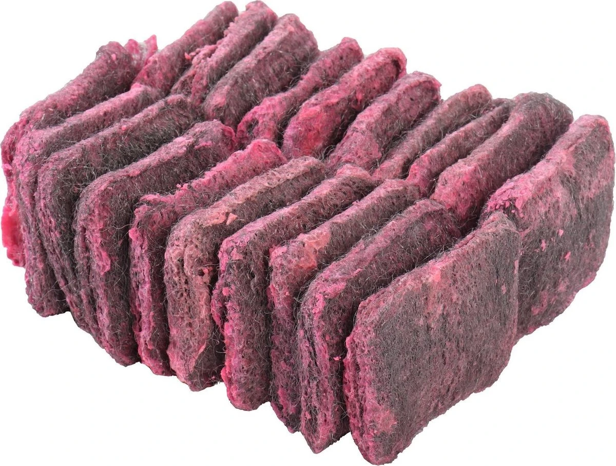 Merkloos 20x Stuks Zeepwolsponzen / Zeepsponzen Voor Verwijdering Van Hardnekkig Vuil