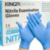 100 Medische Nitril Onderzoekshandschoenen | Kingfa KS-ST RT021