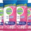 Dettol - Schoonmaakdoekjes - Power & Fresh - Kersenbloesem - 4 X 80 Stuks - Voordeelverpakking