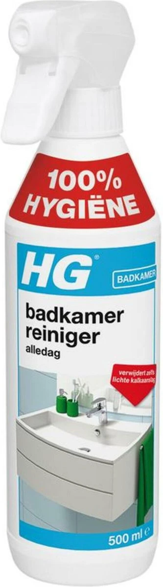 HG Badkamerreiniger Alledag - 500ml - Verwijdert Zeepresten, Huidvetten En Lichte Kalkaanslag - Afbeelding 8