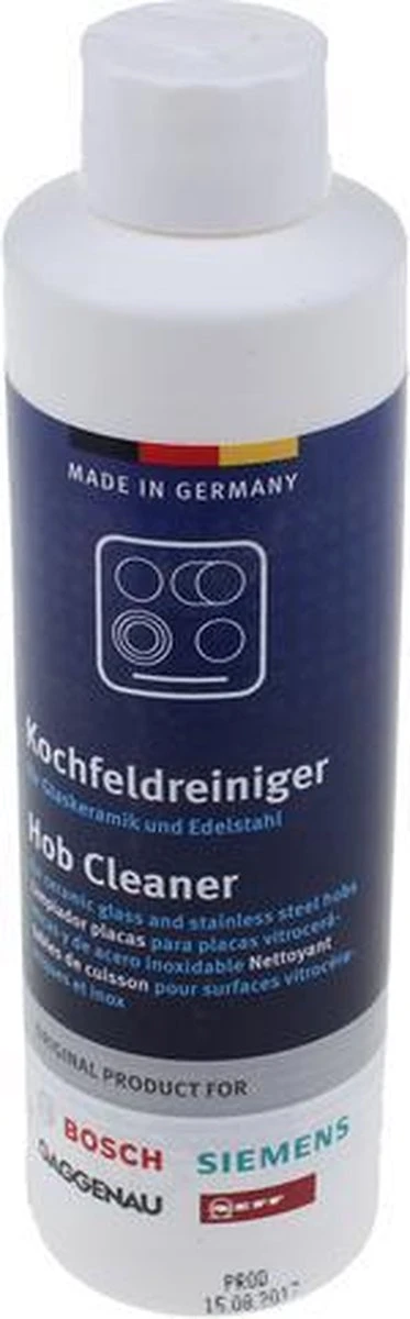 Bosch / Siemens Kookplaat Reiniger - 250 Ml