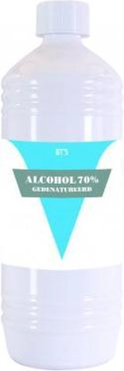BTS 70% Gedenatureerde Alcohol 1000ML - Afbeelding 3
