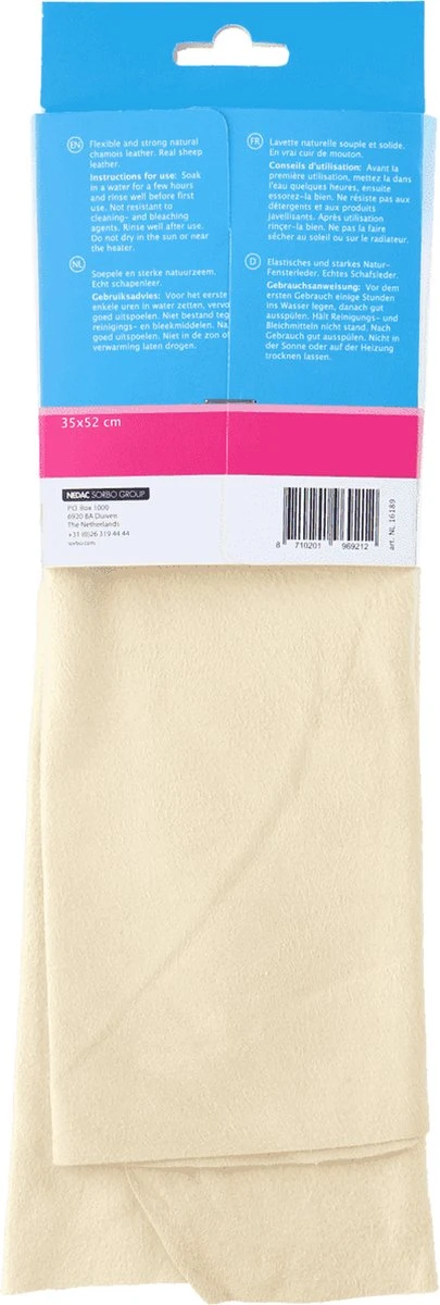 Sorbo Natuurzeem - Maat L - 35x52cm - Afbeelding 2