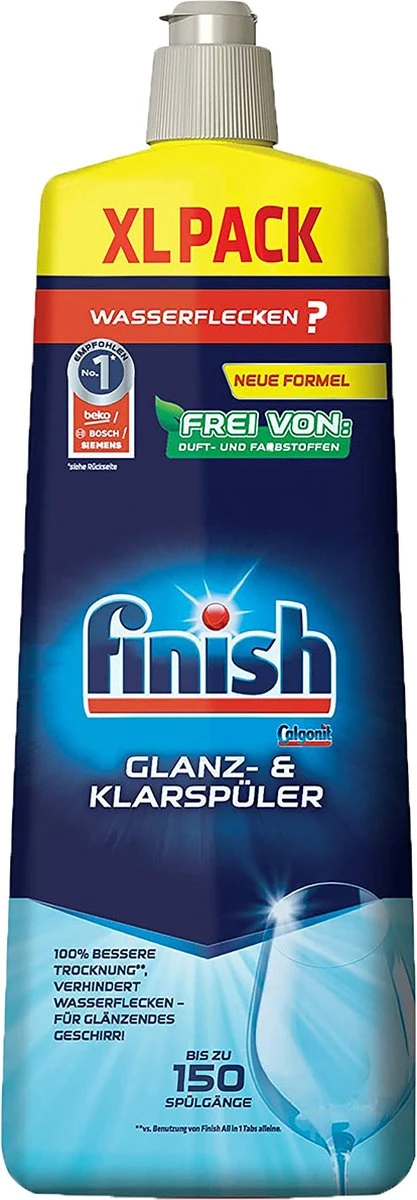 Finish Vaatwas Zout 2x1,2kg | Finish Glanspoel 2 X 800ml | Finish Eco 400ml - Afbeelding 3