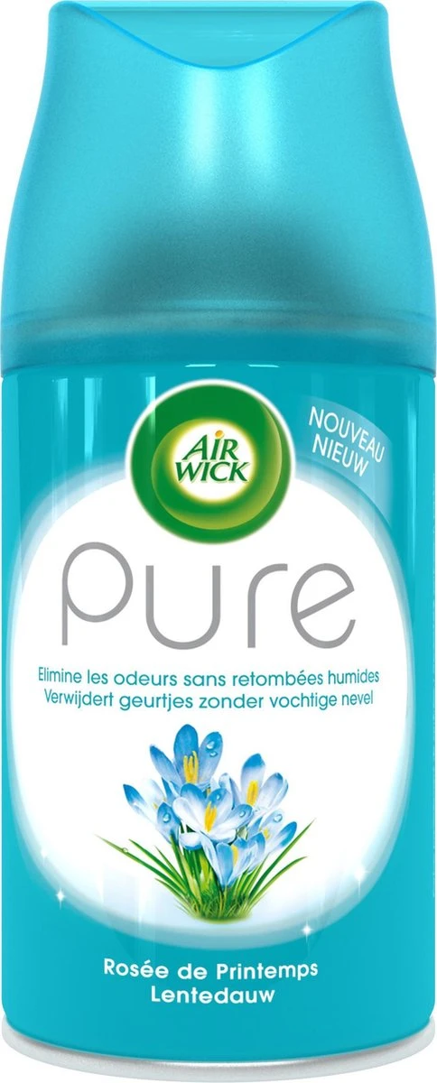 Air Wick Freshmatic Automatische Spray - Luchtverfrisser - Pure Lentedauw Navulling - 3 Stuks - Afbeelding 6