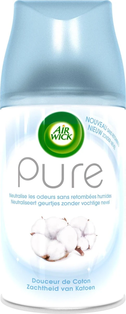 Air Wick Freshmatic Automatische Spray Luchtverfrisser - Pure Zachtheid Van Katoen Navulling - 3 Stuks - Voordeelverpakking - Afbeelding 4