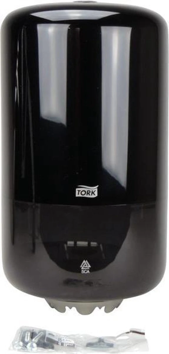 Tork Mini Centerfeed Poetspapier Dispenser Kunststof Zwart M1 - Afbeelding 5