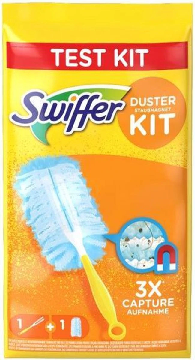 Swiffer Stof Magneet Starter Kit (handle + 1 Linnen) - Afbeelding 3