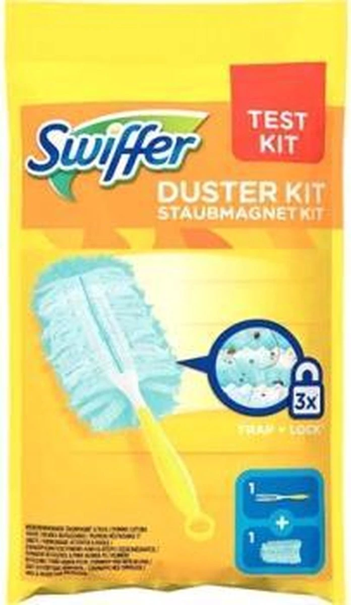 Swiffer Stof Magneet Starter Kit (handle + 1 Linnen) - Afbeelding 2